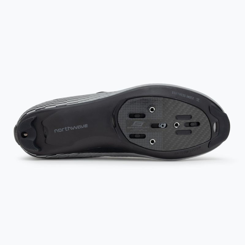 Férfi Northwave Storm Carbon 2 ezüst/fényvisszaverő országúti cipő 4