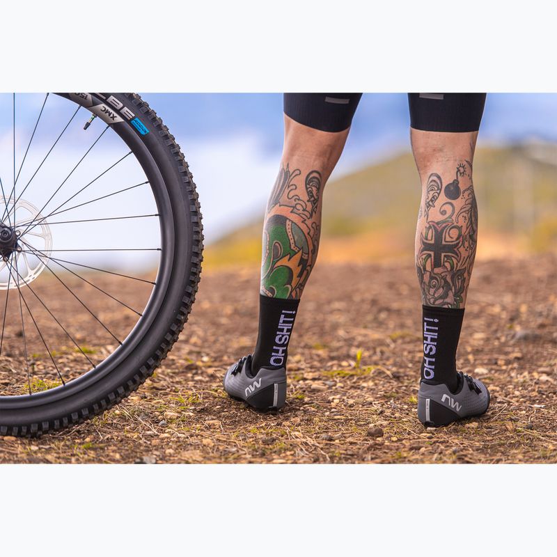 Férfi MTB kerékpáros cipő Northwave Rebel 3 dark/grey 13