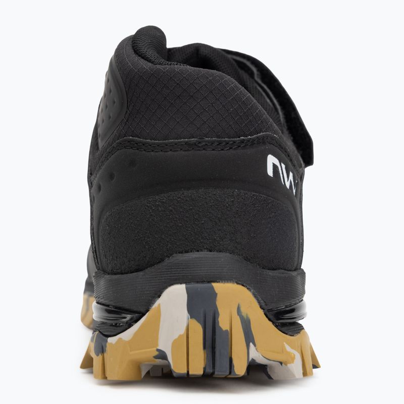 Férfi MTB kerékpáros cipő Northwave Enduro Mid 2 black/camo 6