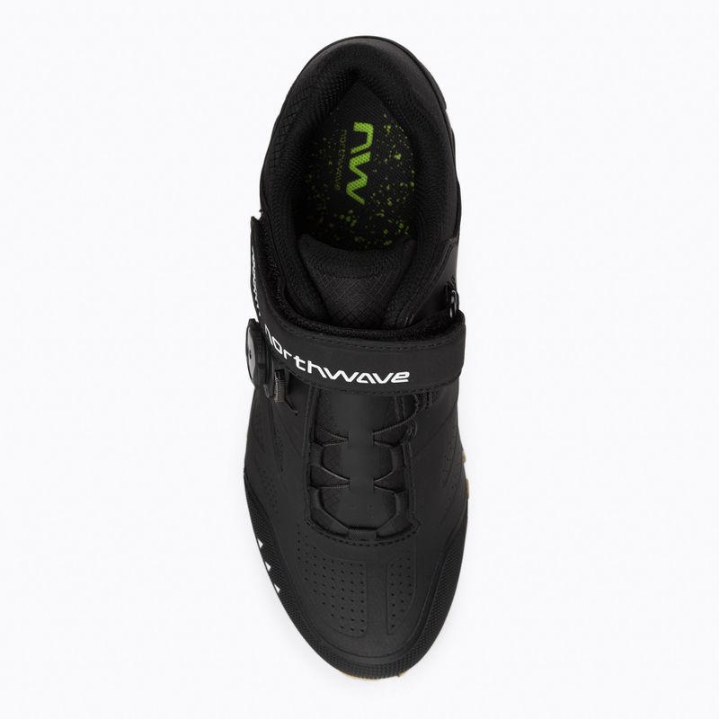 Northwave férfi kerékpáros cipő Spider Plus 3 fekete 80223012 6