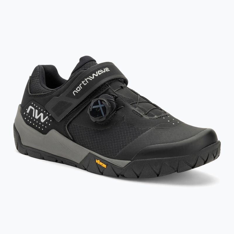 Férfi MTB kerékpáros cipő Northwave Overland Plus fekete