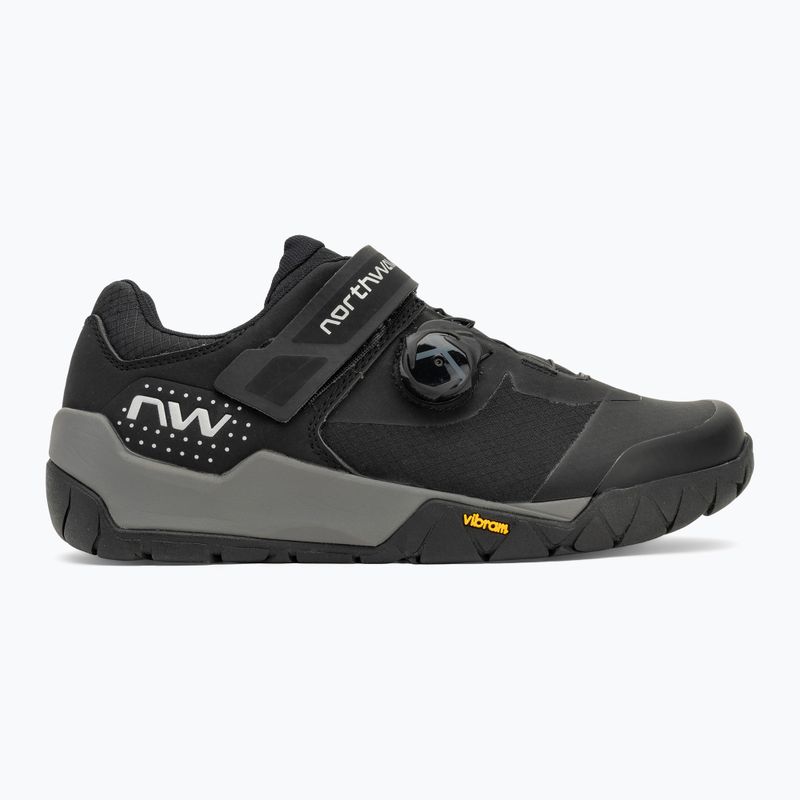 Férfi MTB kerékpáros cipő Northwave Overland Plus fekete 2