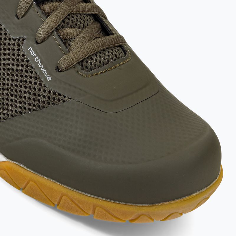 Northwave férfi platform kerékpáros cipő Multicross zöld 80223014 7