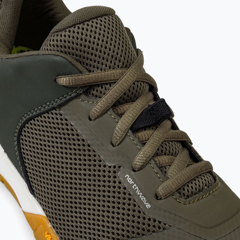 Northwave férfi platform kerékpáros cipő Multicross zöld 80223014 8