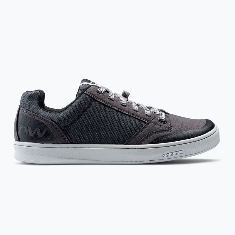 Férfi platform kerékpáros cipő Northwave Tribe 2 dark grey 8