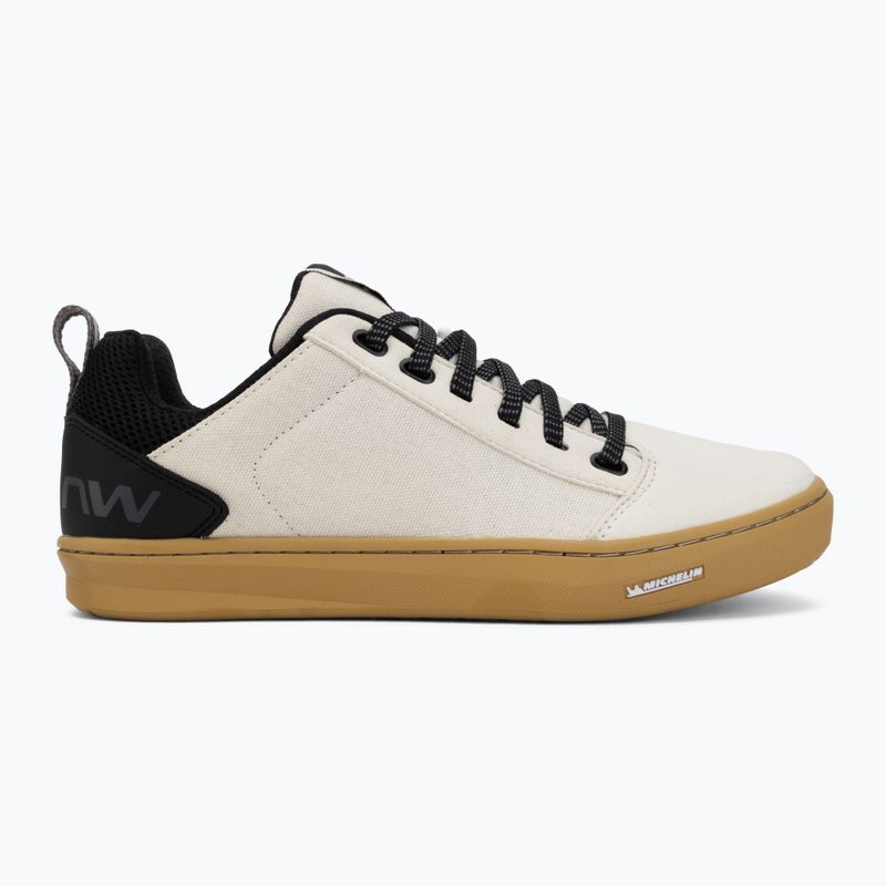 Férfi platform kerékpáros cipő Northwave Tailwhip off white 2
