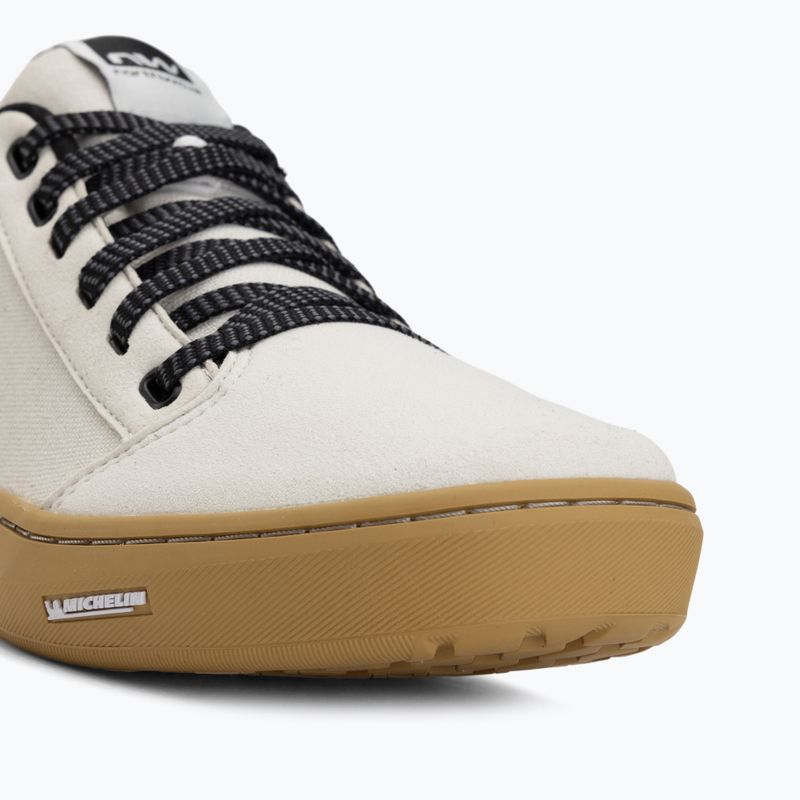 Férfi platform kerékpáros cipő Northwave Tailwhip off white 7