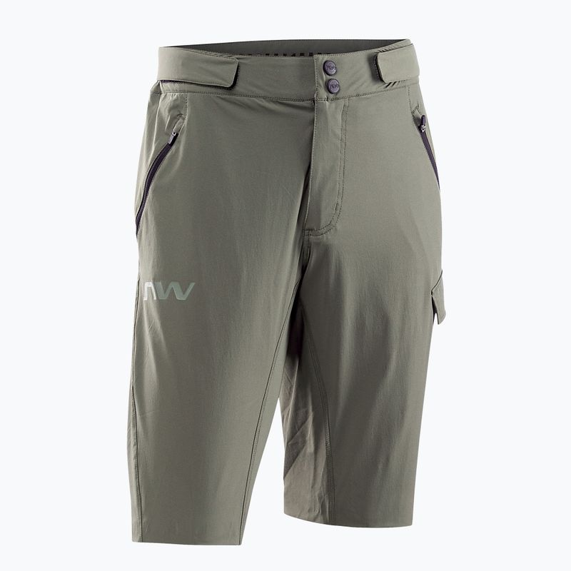 Northwave Escape Baggy férfi kerékpáros rövidnadrág zöld 89221035
