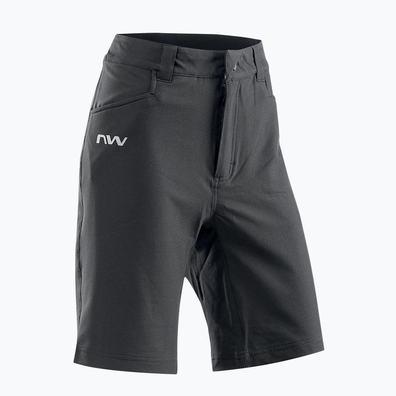 Női Northwave Escape Baggy kerékpáros rövidnadrág fekete 89221044