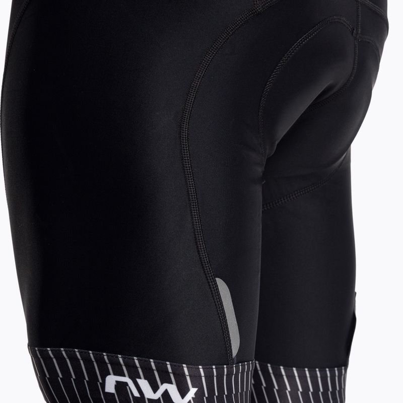 Férfi Northwave Origin Bibshort fekete-szürke 89221020 3