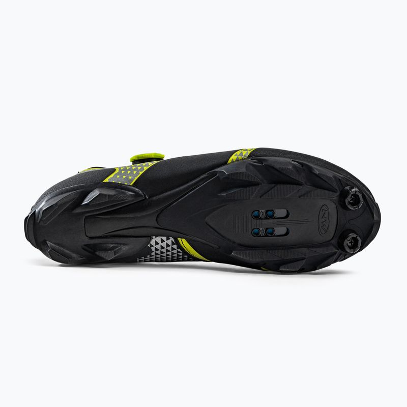 Férfi MTB kerékpáros cipő Northwave CeLSius XC ARC. GTX sárga 80204037 5