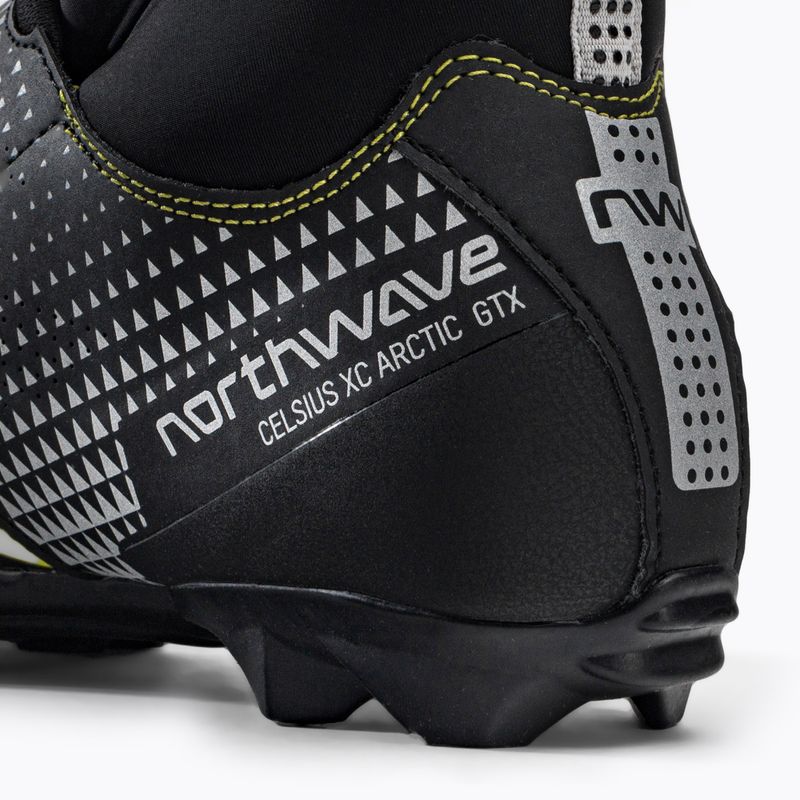 Férfi MTB kerékpáros cipő Northwave CeLSius XC ARC. GTX sárga 80204037 9