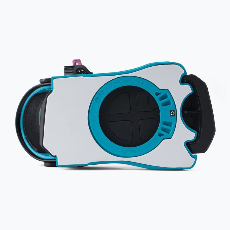 Férfi Drake Fifty snowboard kötés fekete/kék 71221005-08 4