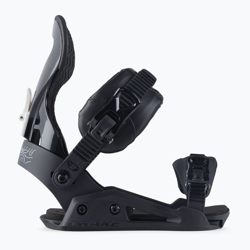 Női Drake Queen snowboard kötések fekete 71221009-10 2