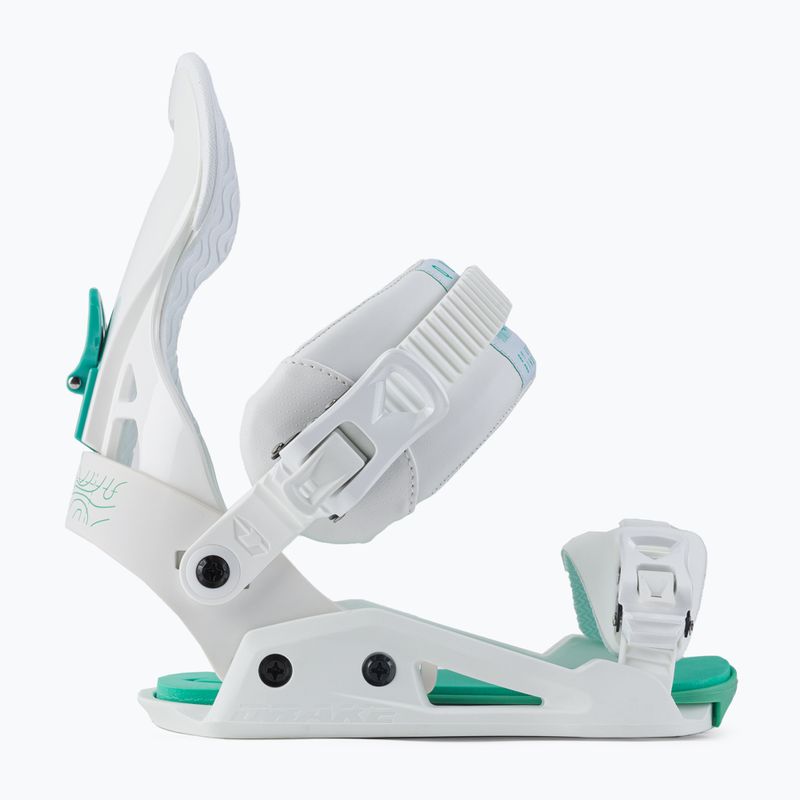 Női Drake Queen snowboard kötés fehér 71221009-50 2
