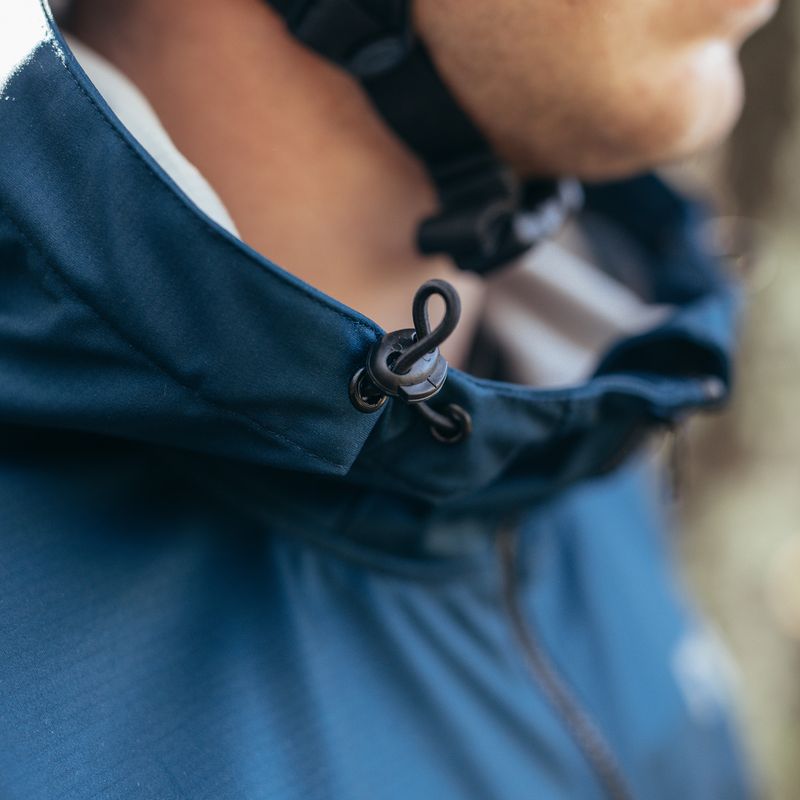 Férfi Northwave Easy Out Softshell mélykék / erdő zöld kerékpáros dzseki 11