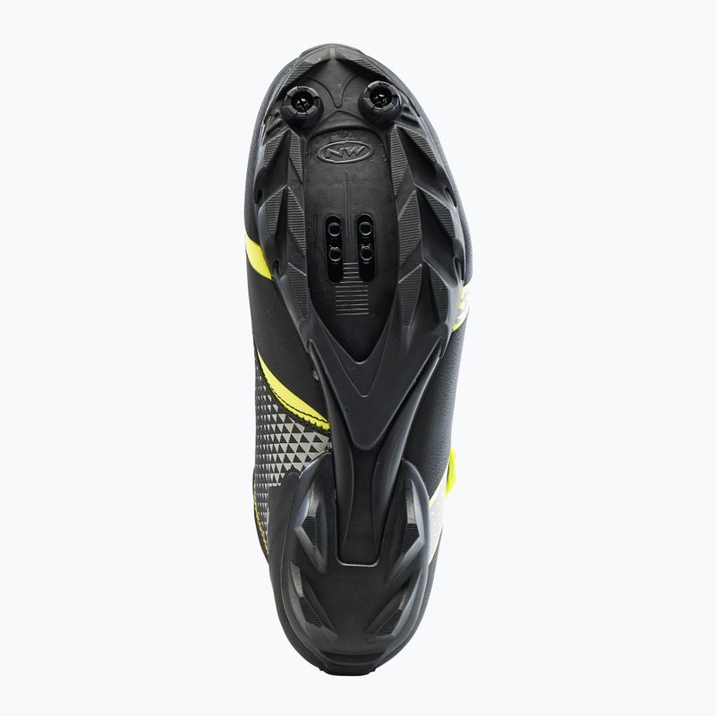 Férfi MTB kerékpáros cipő Northwave CeLSius XC ARC. GTX sárga 80204037 11