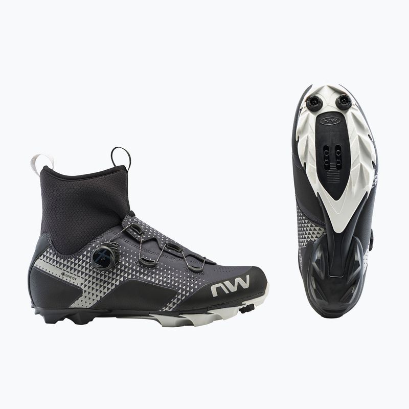 Férfi MTB kerékpáros cipő Northwave Celsius Xc GTX szürke 80204040 szürke 80204040 12