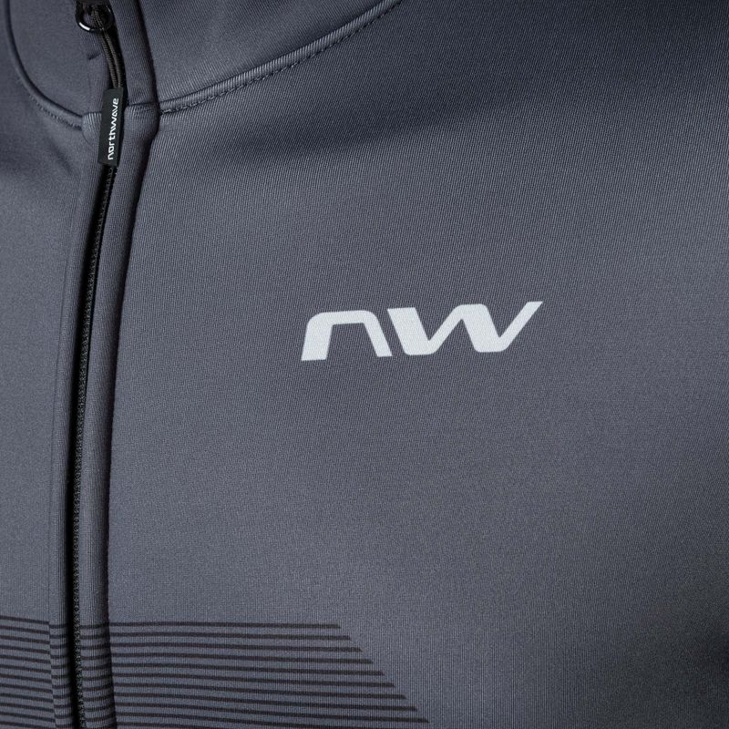 Férfi Northwave Blade 2 kerékpáros kabát fekete / sötétszürke 3