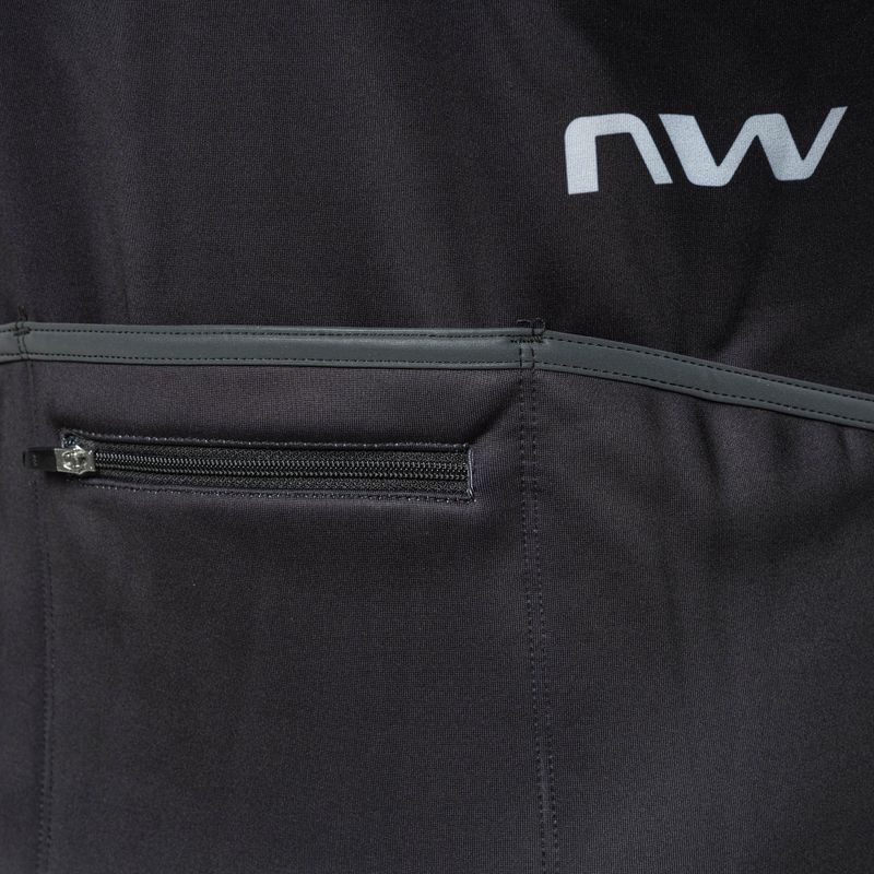 Férfi Northwave Blade 2 kerékpáros kabát fekete / sötétszürke 4
