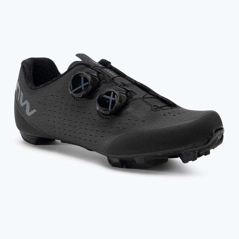 Férfi MTB kerékpáros cipő Northwave Rebel 3 black