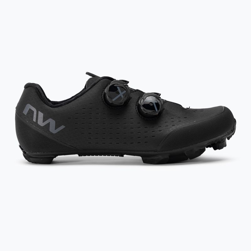 Férfi MTB kerékpáros cipő Northwave Rebel 3 black 2