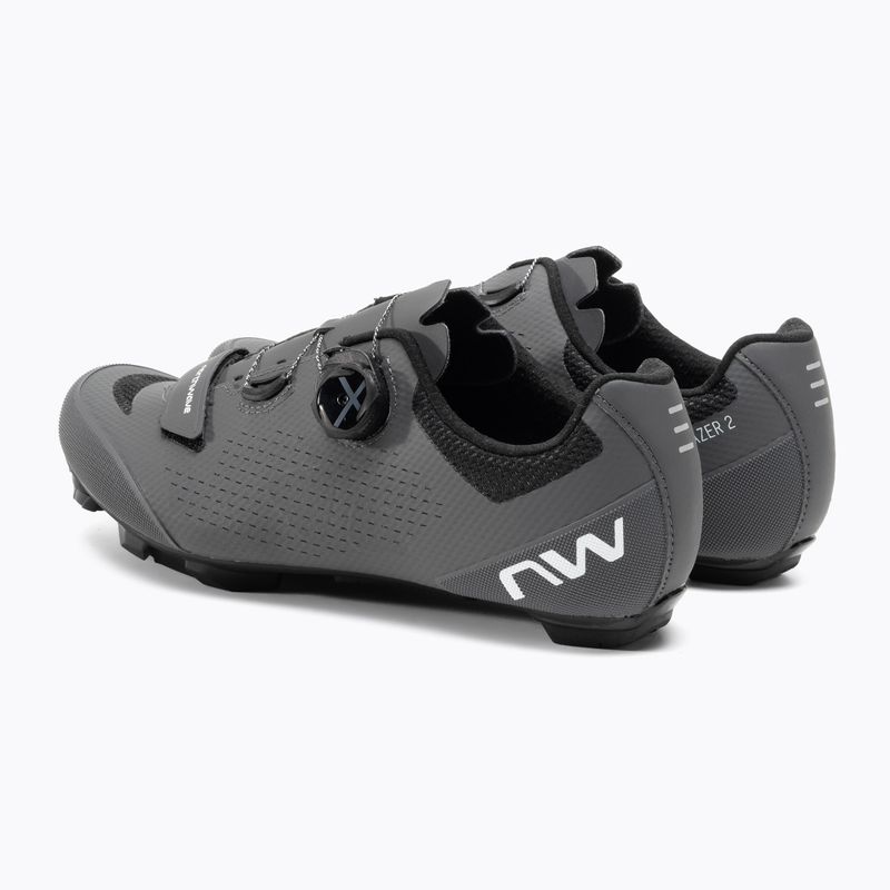 Férfi MTB kerékpáros cipő Northwave Razer 2 szürke 80222013 3