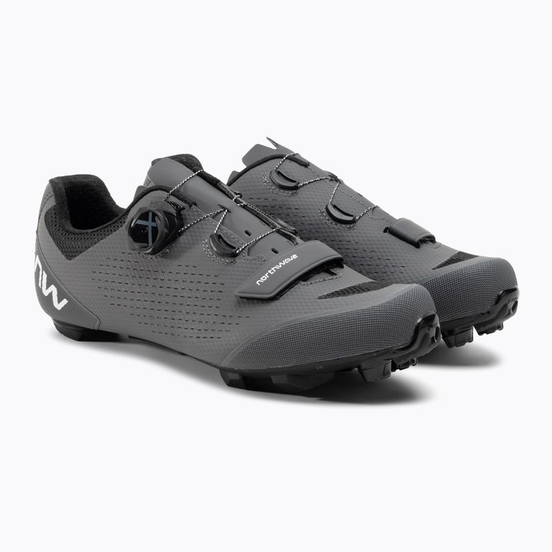 Férfi MTB kerékpáros cipő Northwave Razer 2 szürke 80222013 4