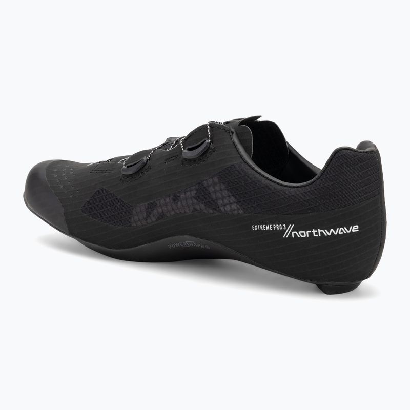 Northwave Extreme Pro 3 fekete/fehér férfi országúti cipő 3