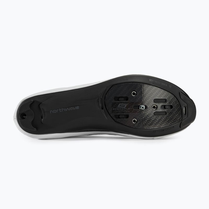 Férfi országúti cipő Northwave Mistral Plus white/black 4