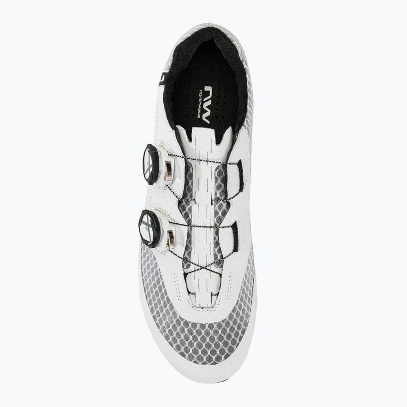 Férfi országúti cipő Northwave Mistral Plus white/black 5