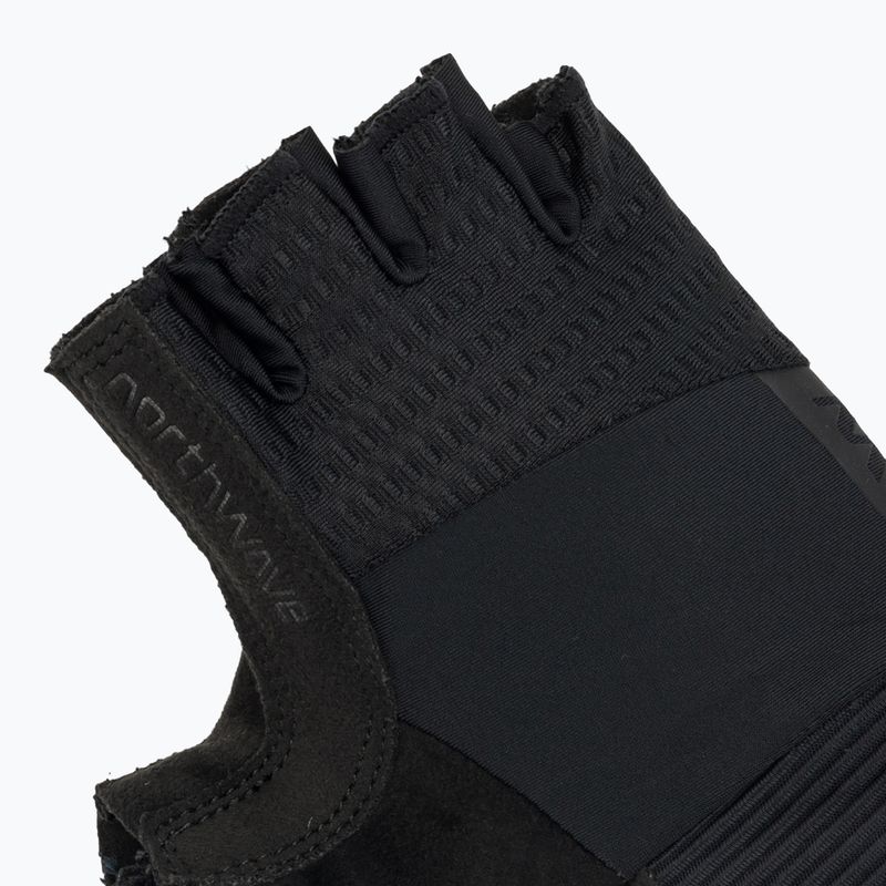 Férfi Northwave Extreme Pro rövid ujjú kerékpáros kesztyű fekete 5
