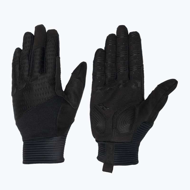 Férfi Northwave Spider Full Finger kerékpáros kesztyű fekete