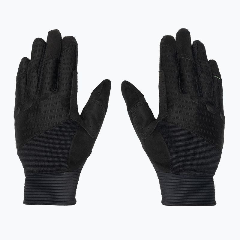 Férfi Northwave Spider Full Finger kerékpáros kesztyű fekete 2