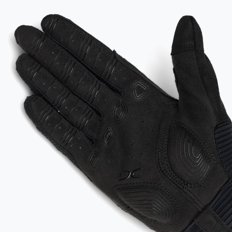 Férfi Northwave Spider Full Finger kerékpáros kesztyű fekete 5