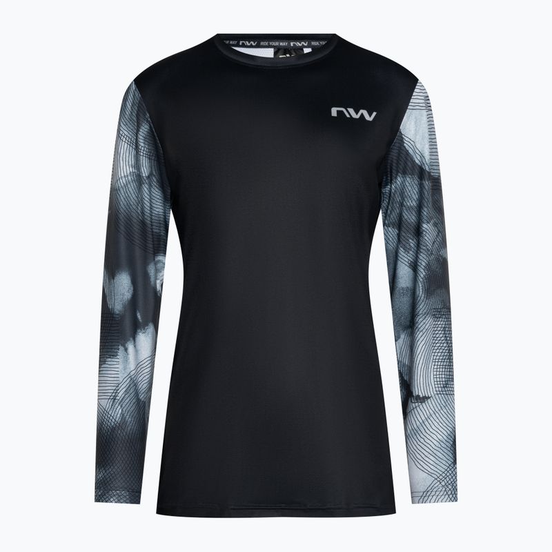 Női Northwave Xtrail kerékpáros mez fekete 89231029