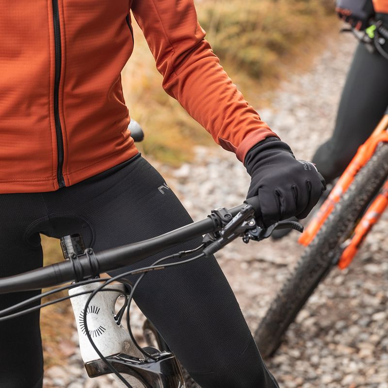 Férfi Northwave Fast Polar Full fekete kerékpáros kesztyű 8