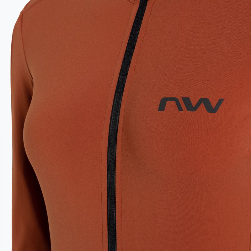 Női kerékpáros mez Northwave Fahrenheit mez fahéj 3