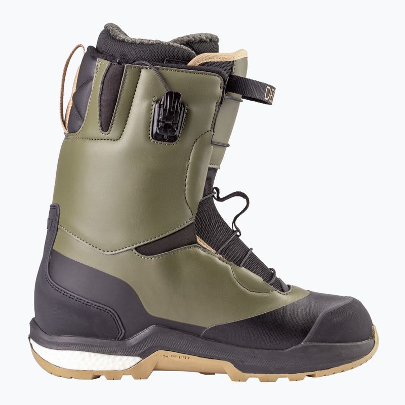 Férfi snowboard bakancs Northwave Decade SLS zöld erdő/fekete 9