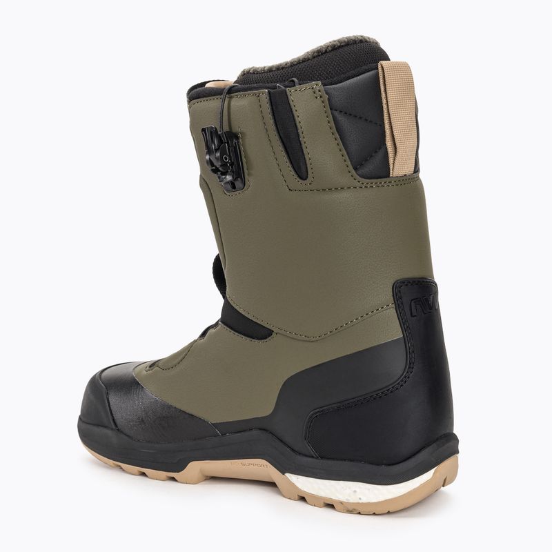 Férfi snowboard bakancs Northwave Decade SLS zöld erdő/fekete 2
