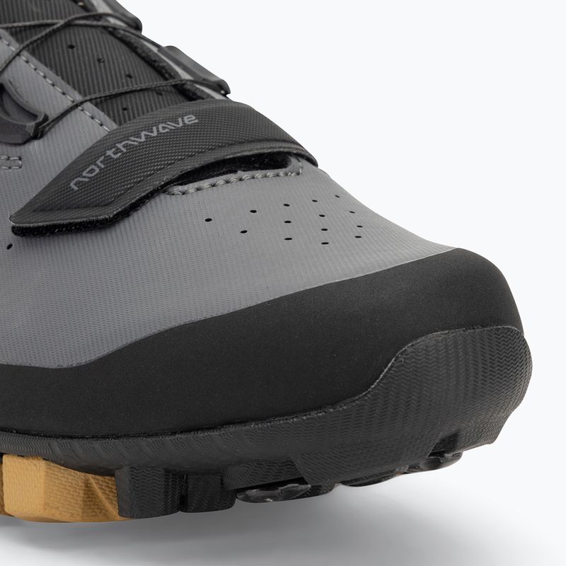 Férfi MTB kerékpáros cipő Northwave Hammer Plus sötétszürke/méz 7