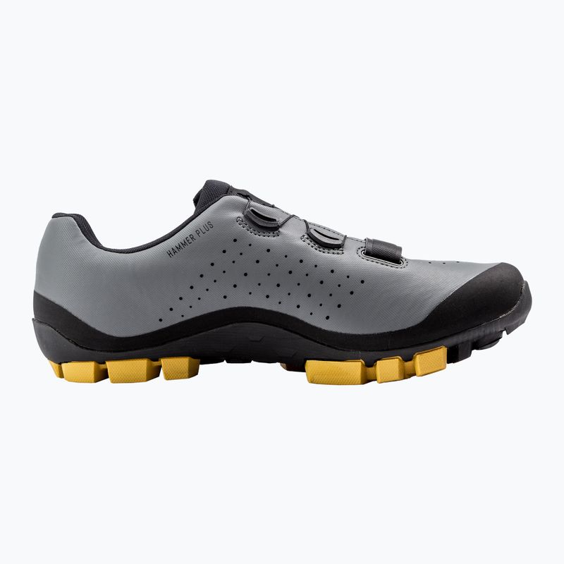 Férfi MTB kerékpáros cipő Northwave Hammer Plus sötétszürke/méz 2