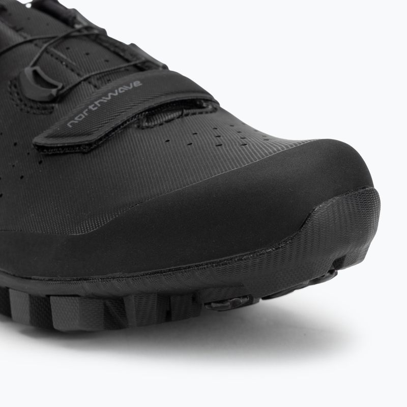 Férfi MTB kerékpáros cipő Northwave Hammer Plus Széles fekete/sötét szürke 7