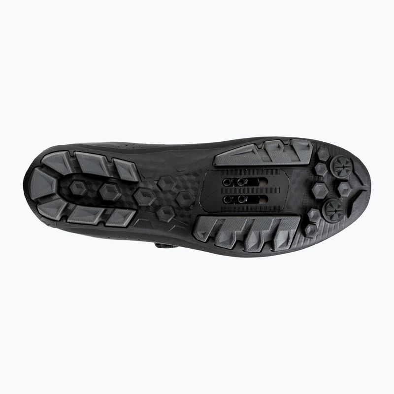 Férfi MTB kerékpáros cipő Northwave Hammer Plus Széles fekete/sötét szürke 3