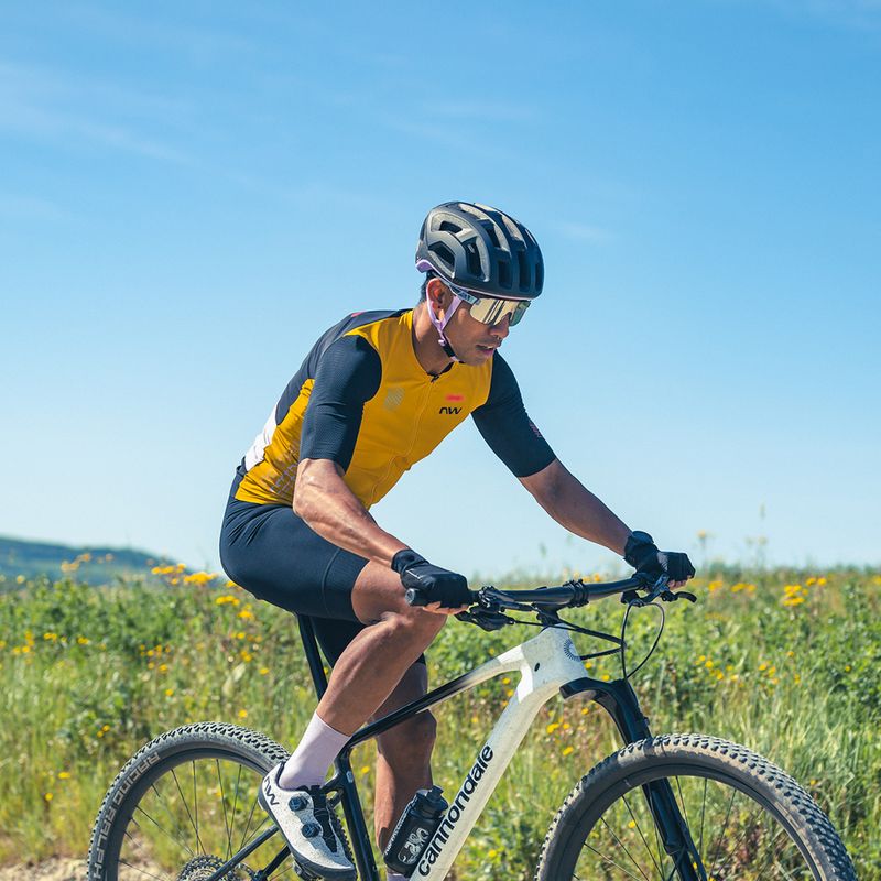 Northwave Extreme Evo ochre/black férfi kerékpáros póló 5