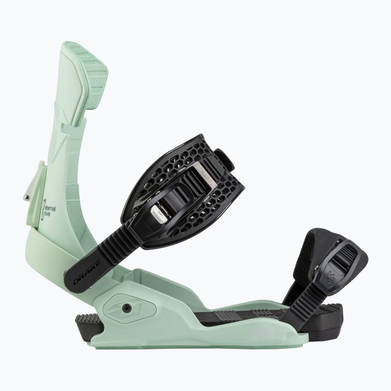 Férfi Drake Fifty menta/fekete snowboard kötés 2