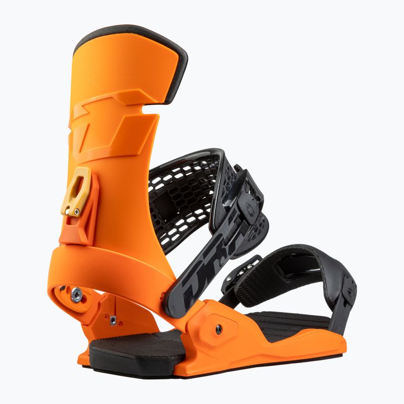 Férfi Drake Fifty narancssárga/fekete snowboard kötés 3