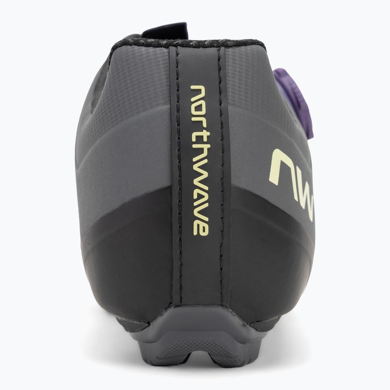 Női MTB kerékpáros cipő Northwave Razer sötétszürke/sötét lila 6