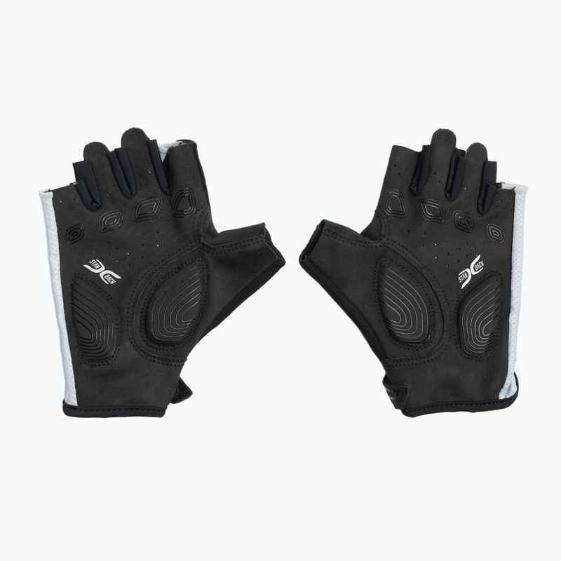 Férfi Northwave Active Rövid ujjú kerékpáros kesztyű világosszürke 3