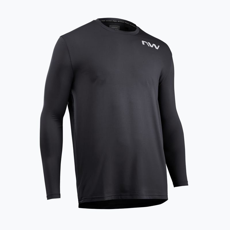 Férfi Northwave Xtrail kerékpáros hosszú ujjú fekete